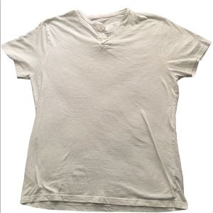 A Carbon collared white shirt